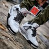 Nike Air Jordan 4 Retro  White / Black 308497-103 