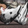 Nike Air Jordan 4 Retro  White / Black 308497-103 