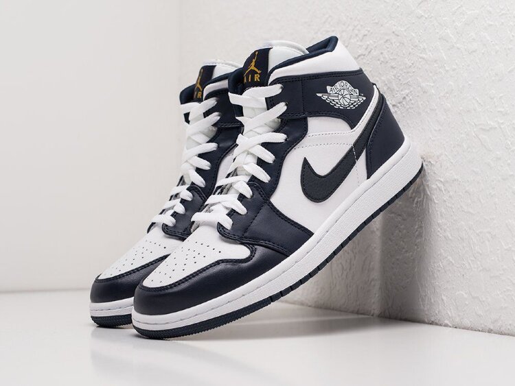  Nike Air Jordan 1 Зима синие